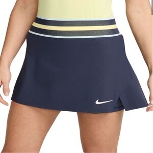 Nike Blue Cream Mini Skater Skirt